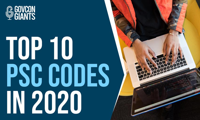 Top 10 PSC codes in 2020 - Govcon Giants Org